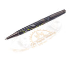 Black & Green Acrylic Trimline Twist Pen image 0