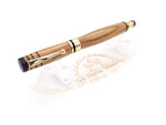 Premium Classic 24k Gold Fountain Pen | Jack Daniels Whiskey Barrel image 6