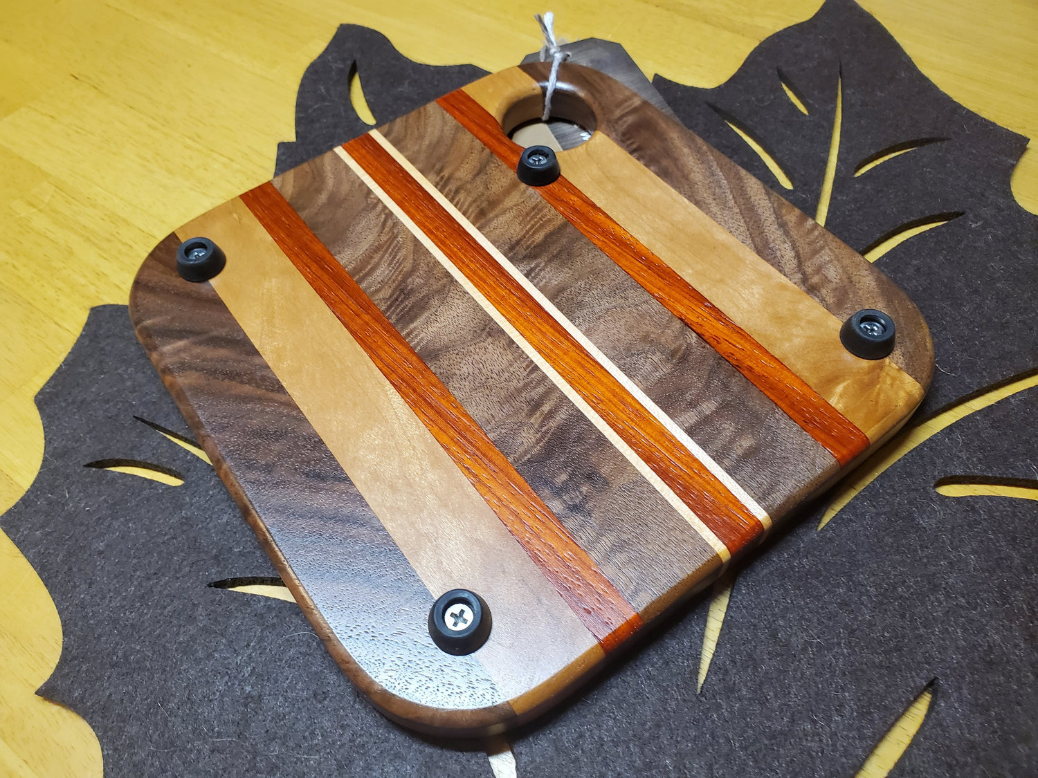 Trivet- Walnut, Padauk, Cherry, Maple image 2