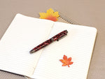 Fountain Pen  | Red Swirl Virage Gun Metal image 2