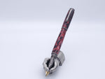 Fountain Pen  | Red Swirl Virage Gun Metal image 6