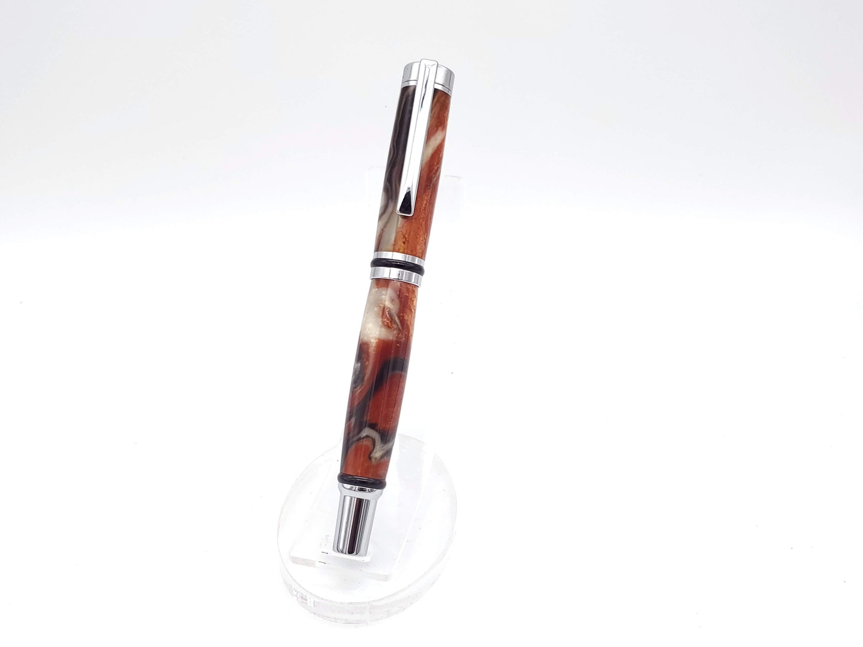 Cameron Fountain Pen in Chrome Finish image 5