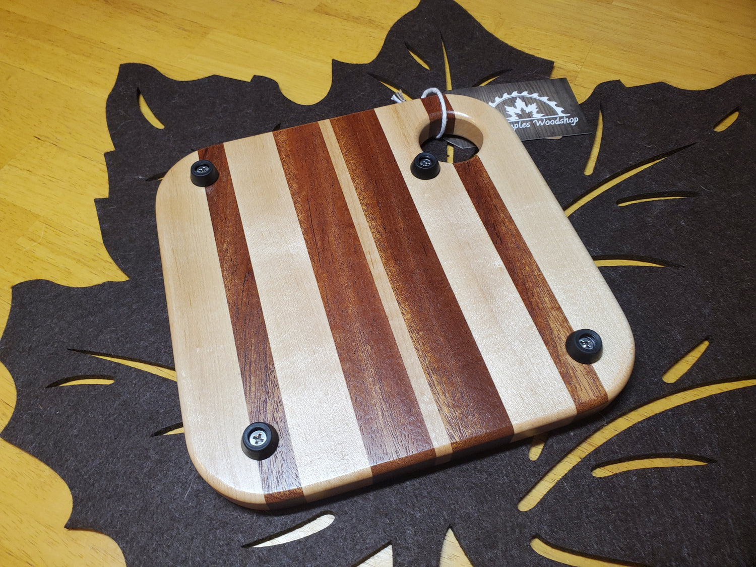 Trivet- Maple, Mahogany image 1