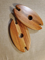 Wine Display Caddy Mahogany & Beech image 0