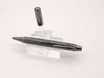White Mokume M3 Rollester Gun Metal Rollerball Pen image 3