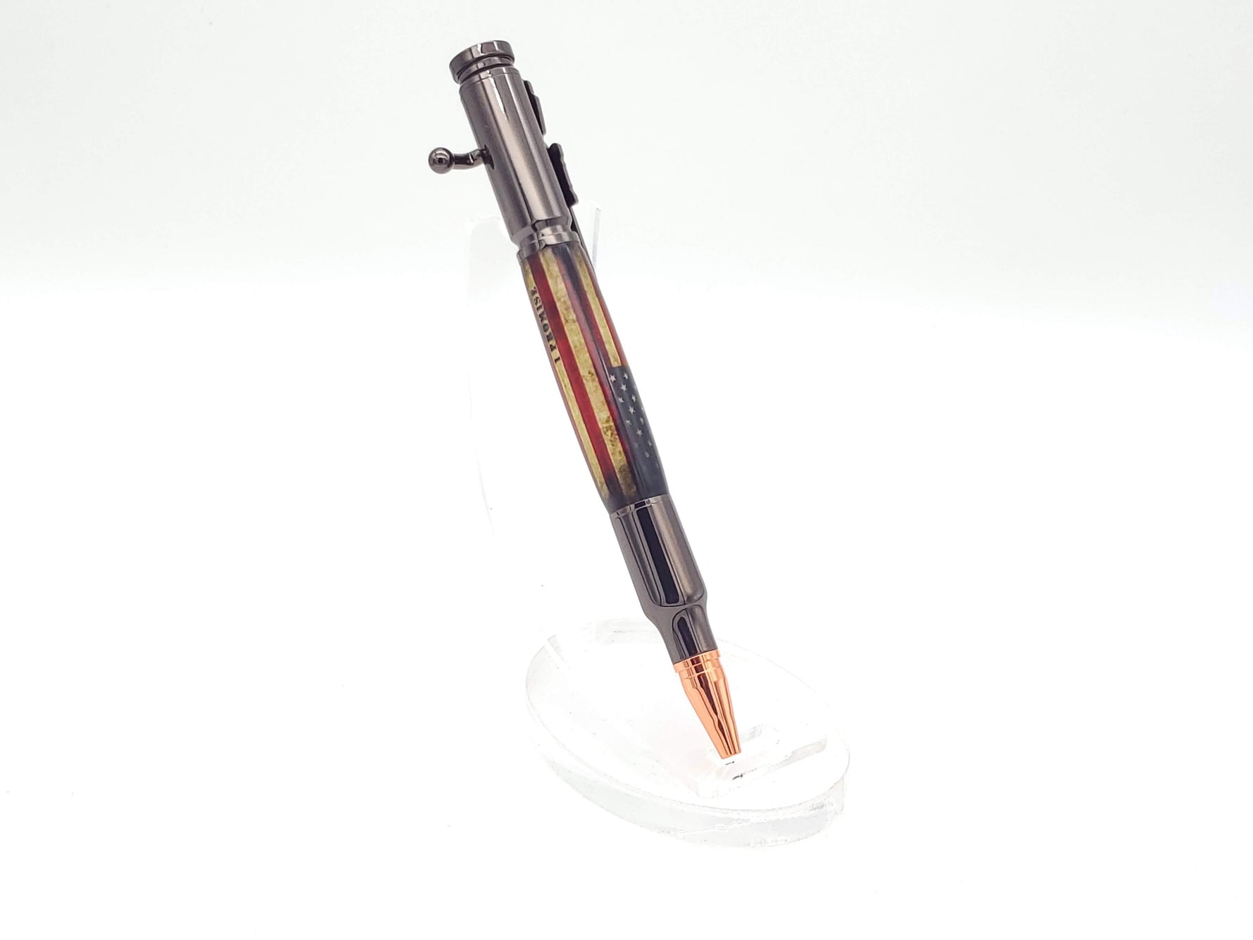 "Just the Tip" 30 Cal Bolt Action Ballpoint Pen Matte Black image 6