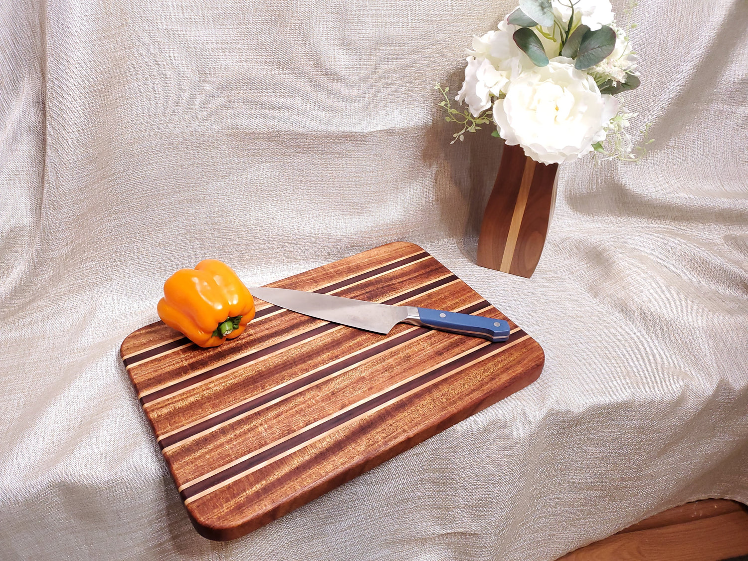 Mahogany, Katalox & Birch Cutting Board image 0