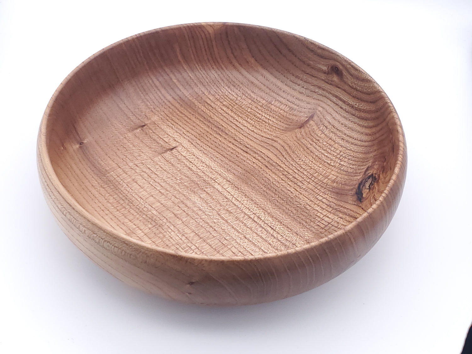 Red Elm Decorative Wood Bowl 9 x2.75 image 0