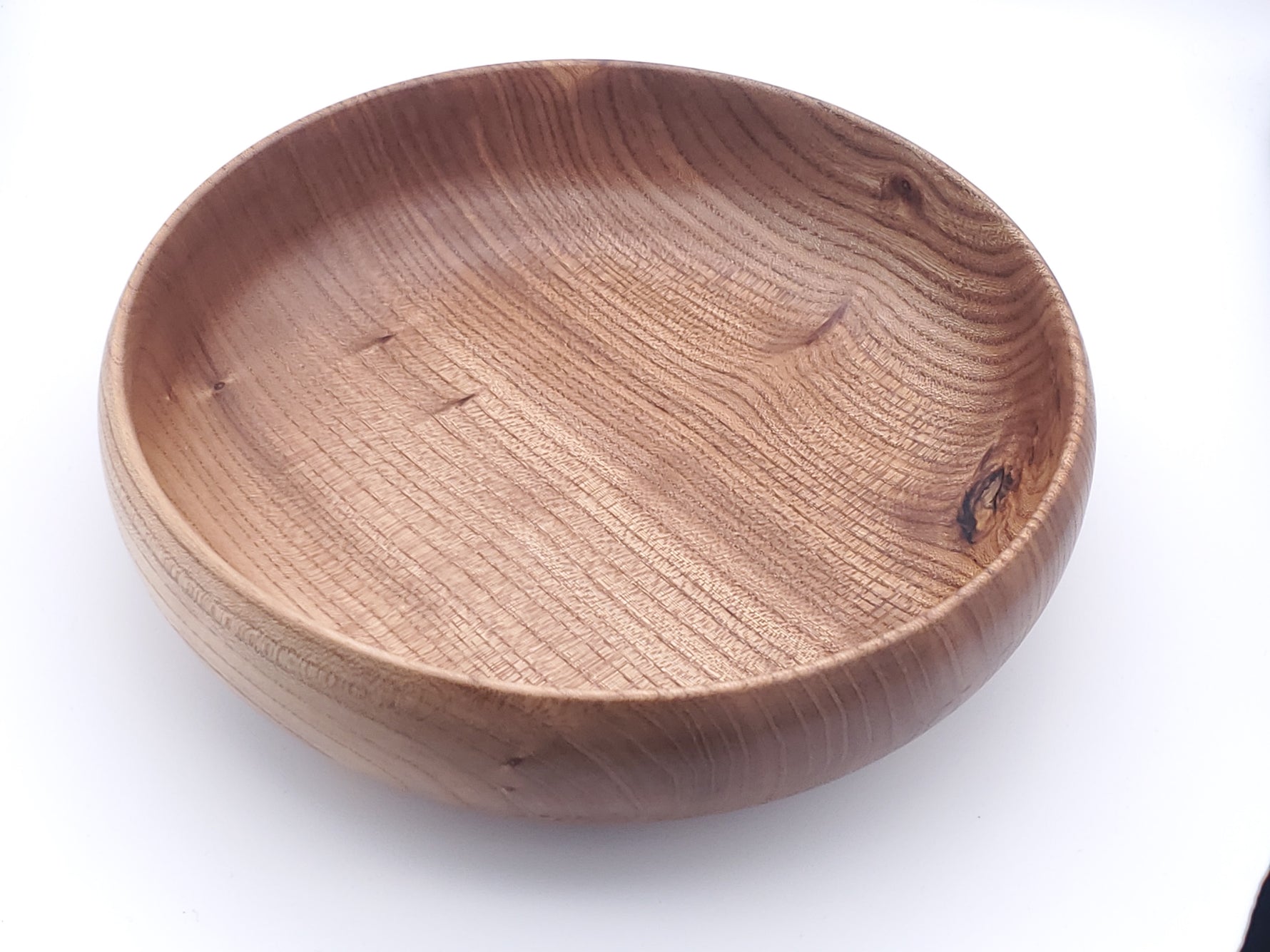 Red Elm Decorative Wood Bowl 9 x2.75 image 0
