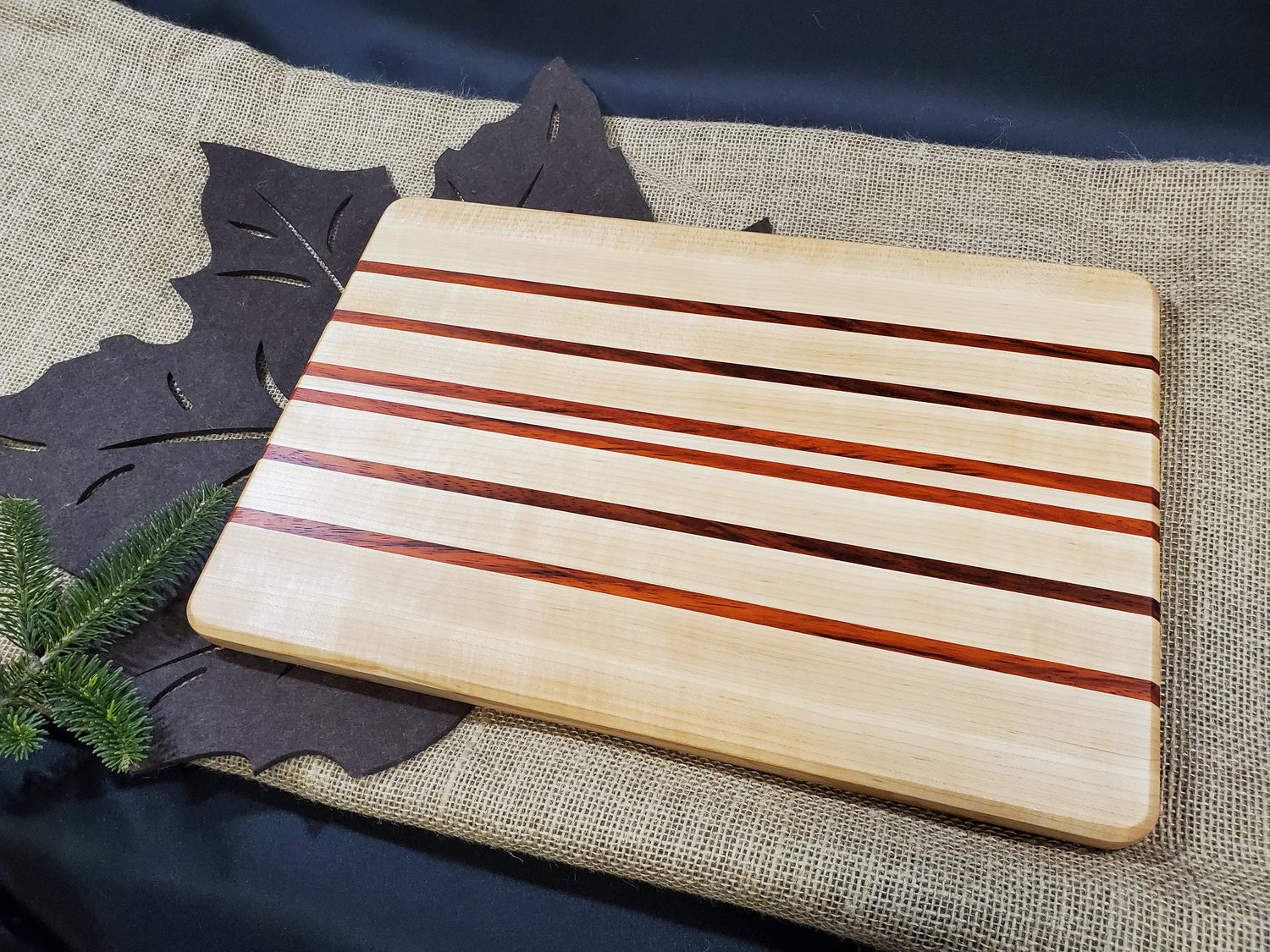 Maple  & Padauk Cutting Board image 1