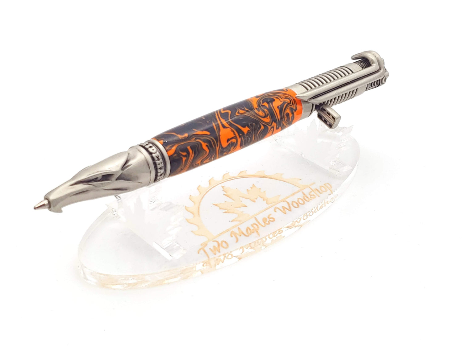 Harley Theme Motorcycle Ballpoint Pen image 0