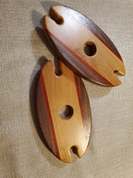 Wine Display Caddy Cherry, Walnut, & Padauk image 0