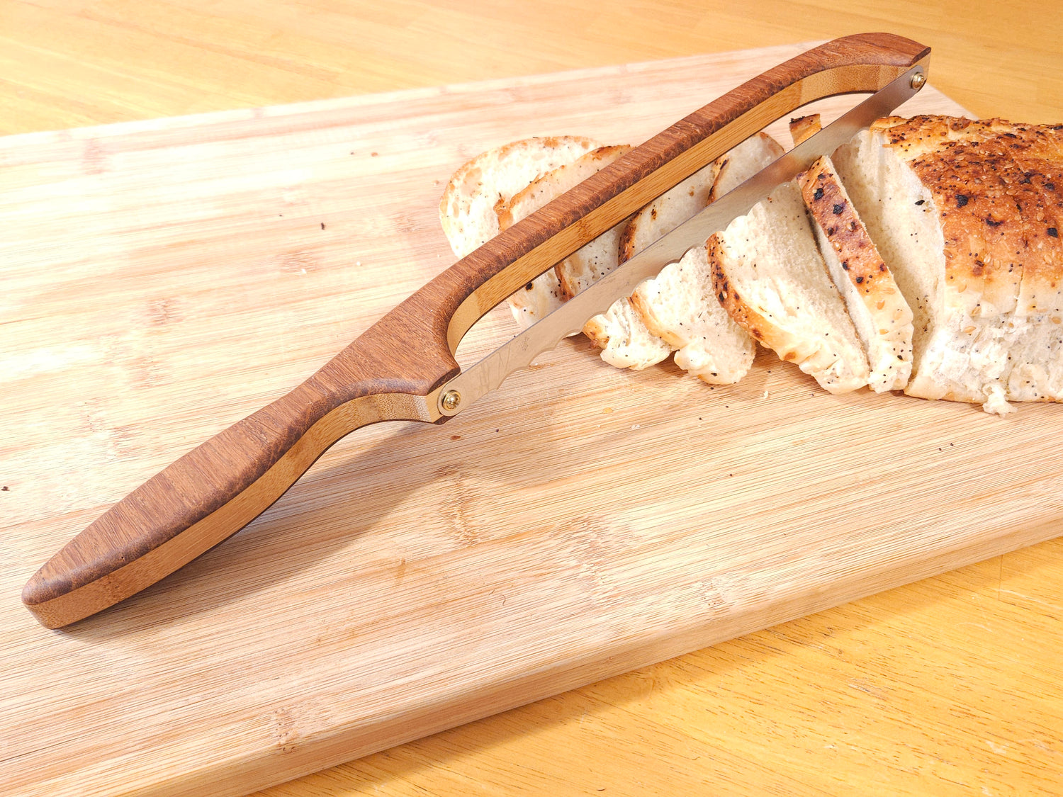 Hardwood Bread Bow Knife