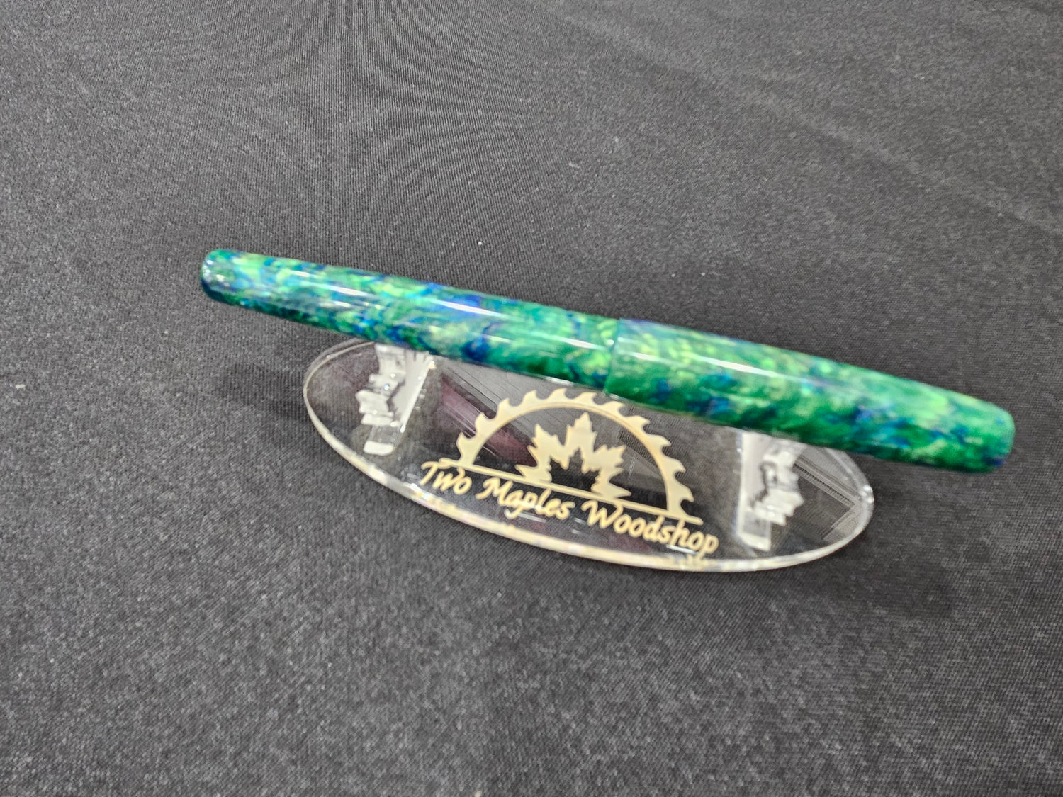 Ocean Mist - Acer Model || Bespoke Fountain Pen || Bock 